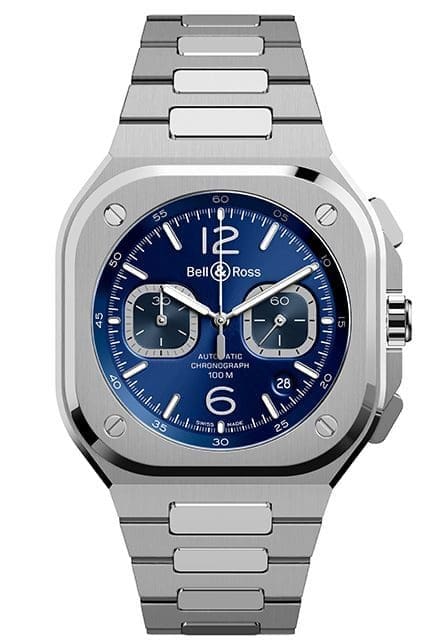 BR05 CHRONO Blue Steel Bracelet