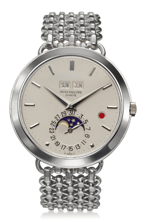 Lot 111 Patek Philippe Ref 3448G Red Dot - Christie's New York