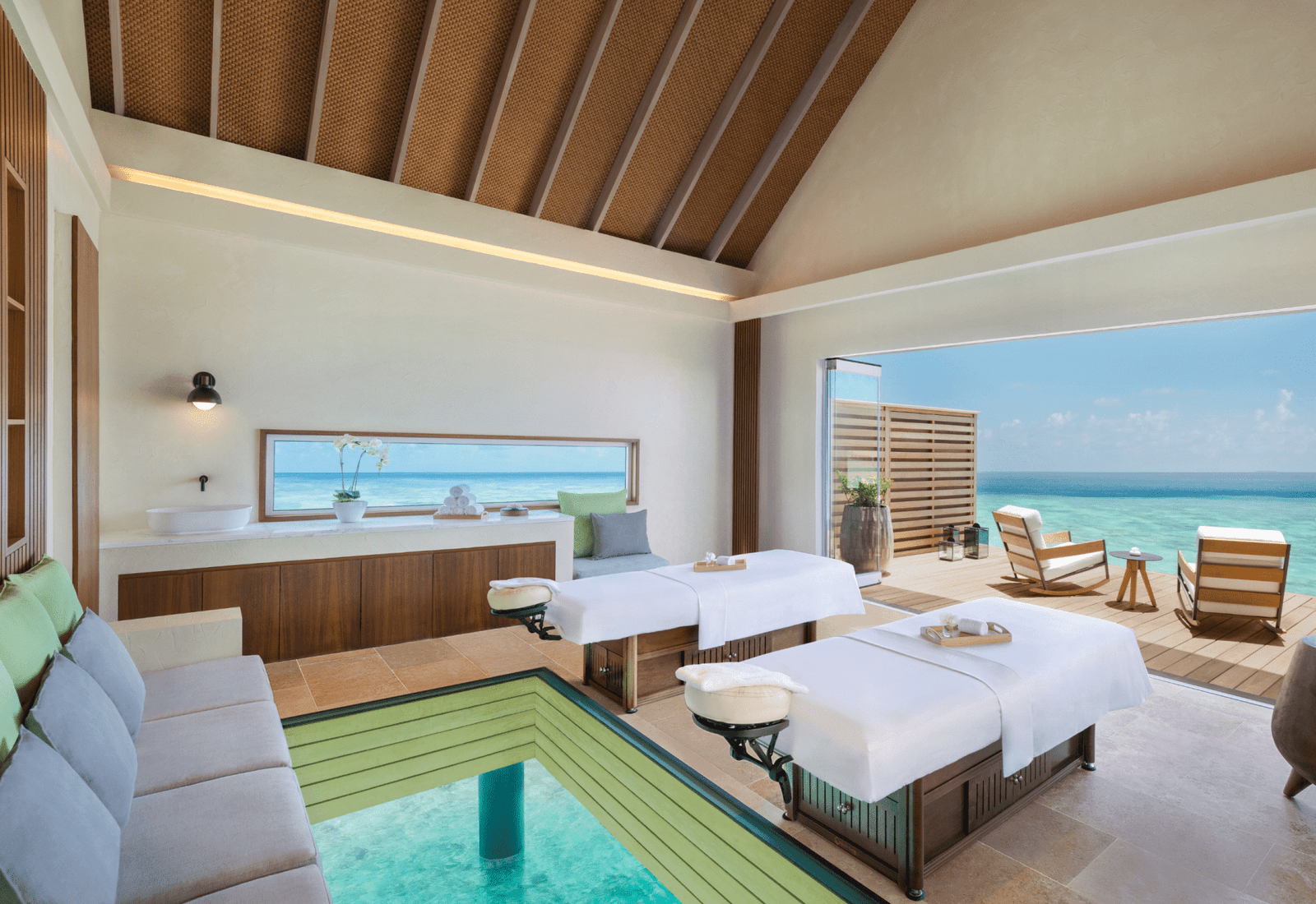 Waldorf Astoria Spa at the Waldorf Astoria Maldives Ithaafushi