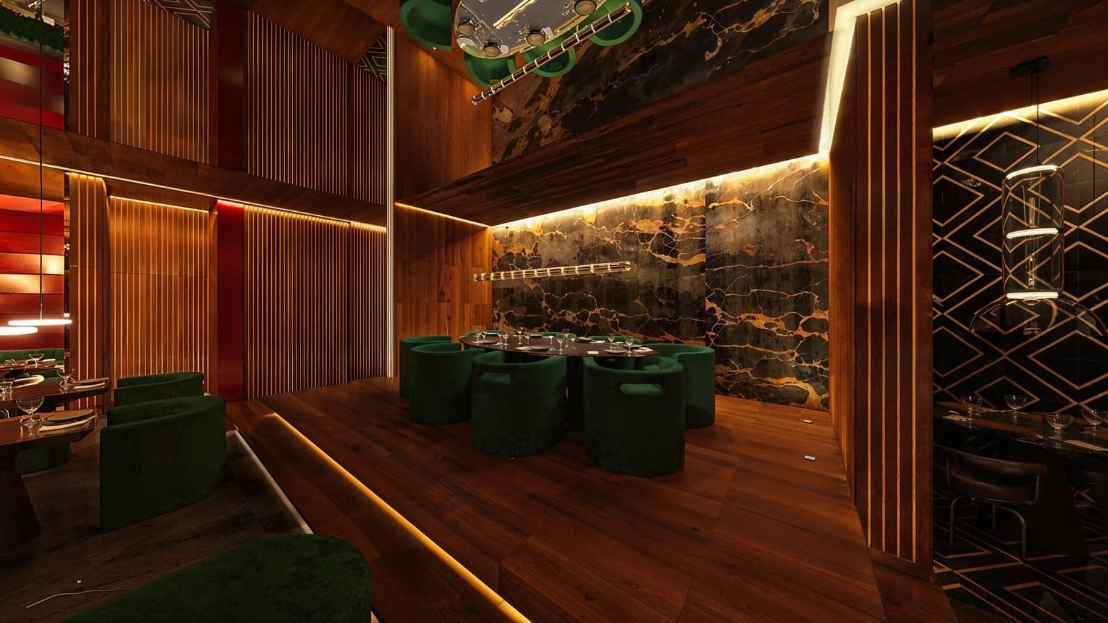 Suhail rooftop restaurant at Qasr Al Sarab Desert Resort by Anantara - K? izakaya Japanese tasting menu