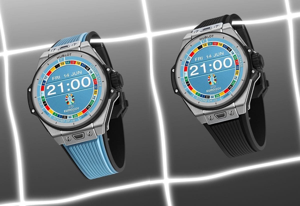 New Big Bang e Gen 3 Connected Watch UEFA Euro 2024 Hublot at Watches And Wonders 2024