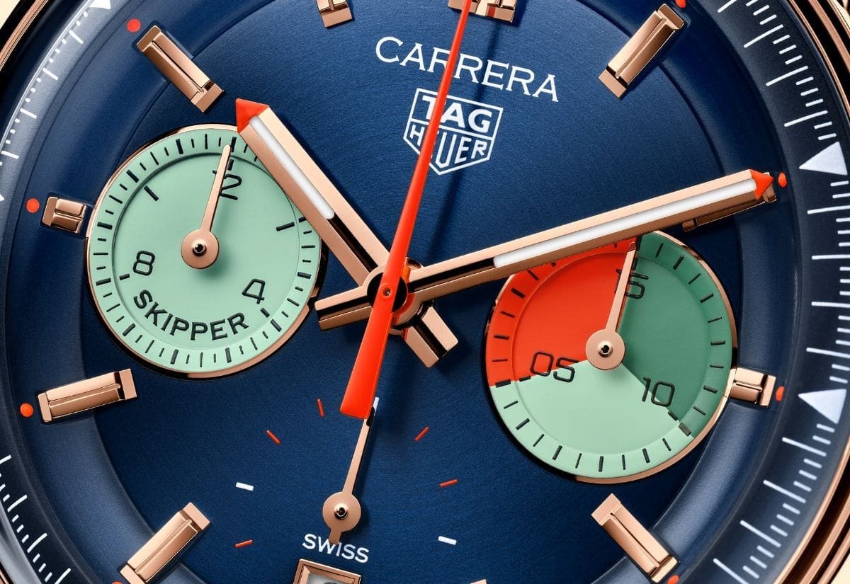 Tag Heuer at Watches And Wonders 2024 5 Carrera Chronograph Skipper Rose Gold