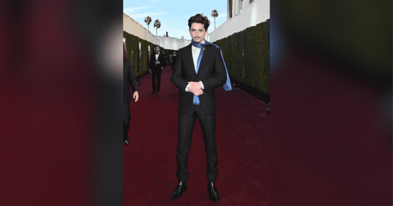 Timothee Chalamet golden globe 2025