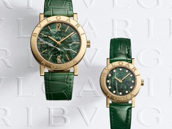 Bvlgari 50th anniversary watch green