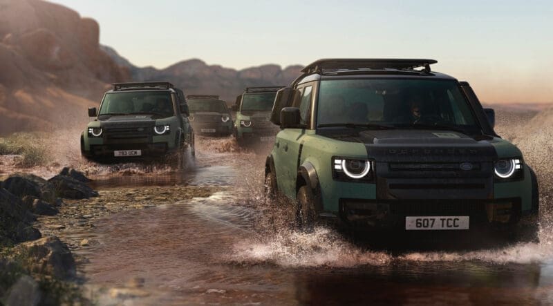 Defender car trophy edition